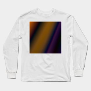 BROWN BLUE ABSTRACT TEXTURE ART Long Sleeve T-Shirt